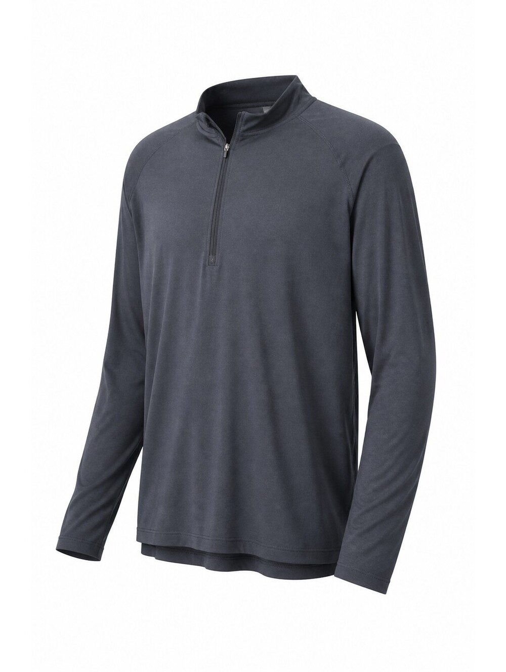 Hanes Men's Dark Gray Quarter Zip Pullover  Performance Shirt  2xl